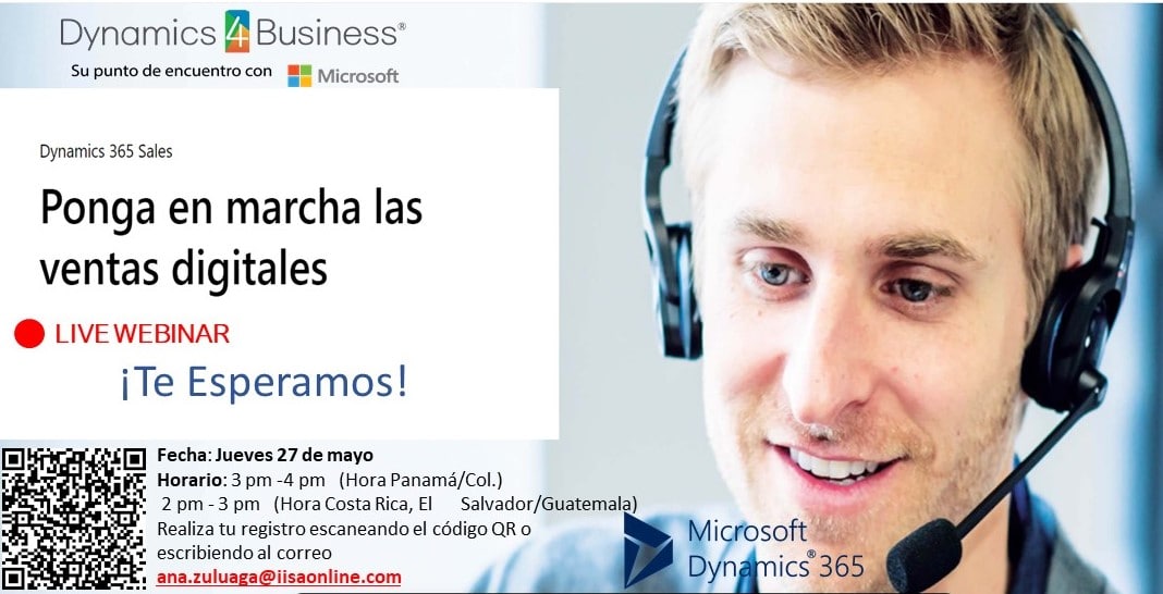 Webinar: Ponga en marcha las ventas digitales